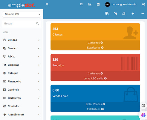 simple blog tablet imagem simple blog funcionando